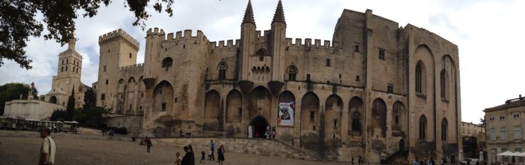 The Colosseum at Arles is a smaller version of the one in Rome.
