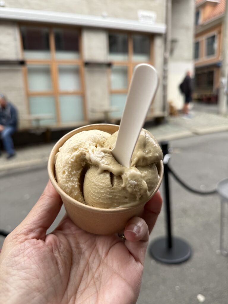 Ice cream treats in Bergen