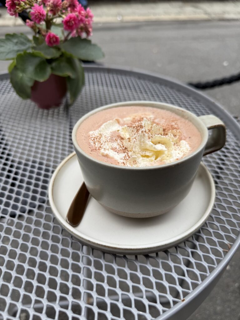 Delicious hot chocolate in Bergen