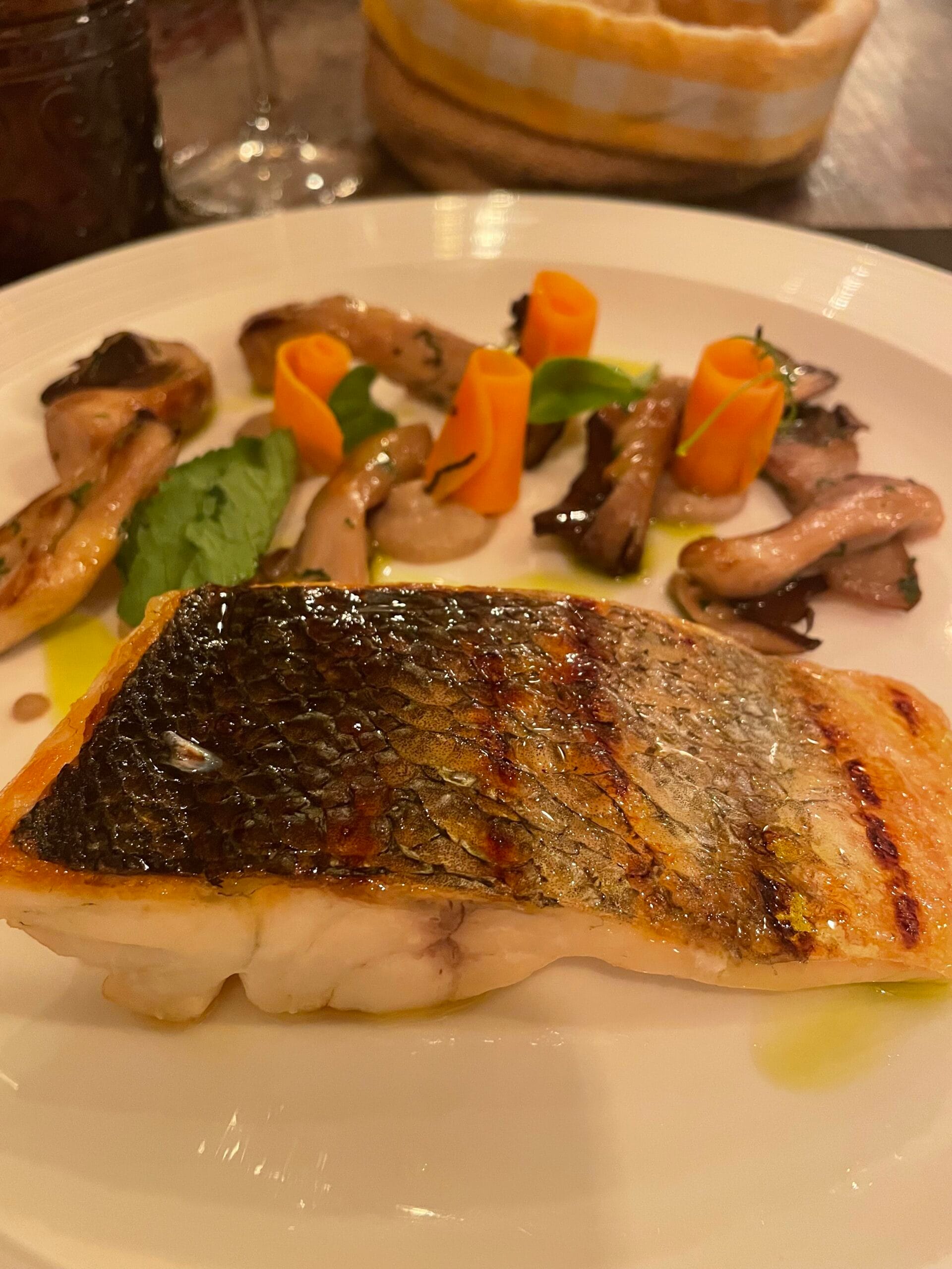 Dinner at Kasai in Praiano